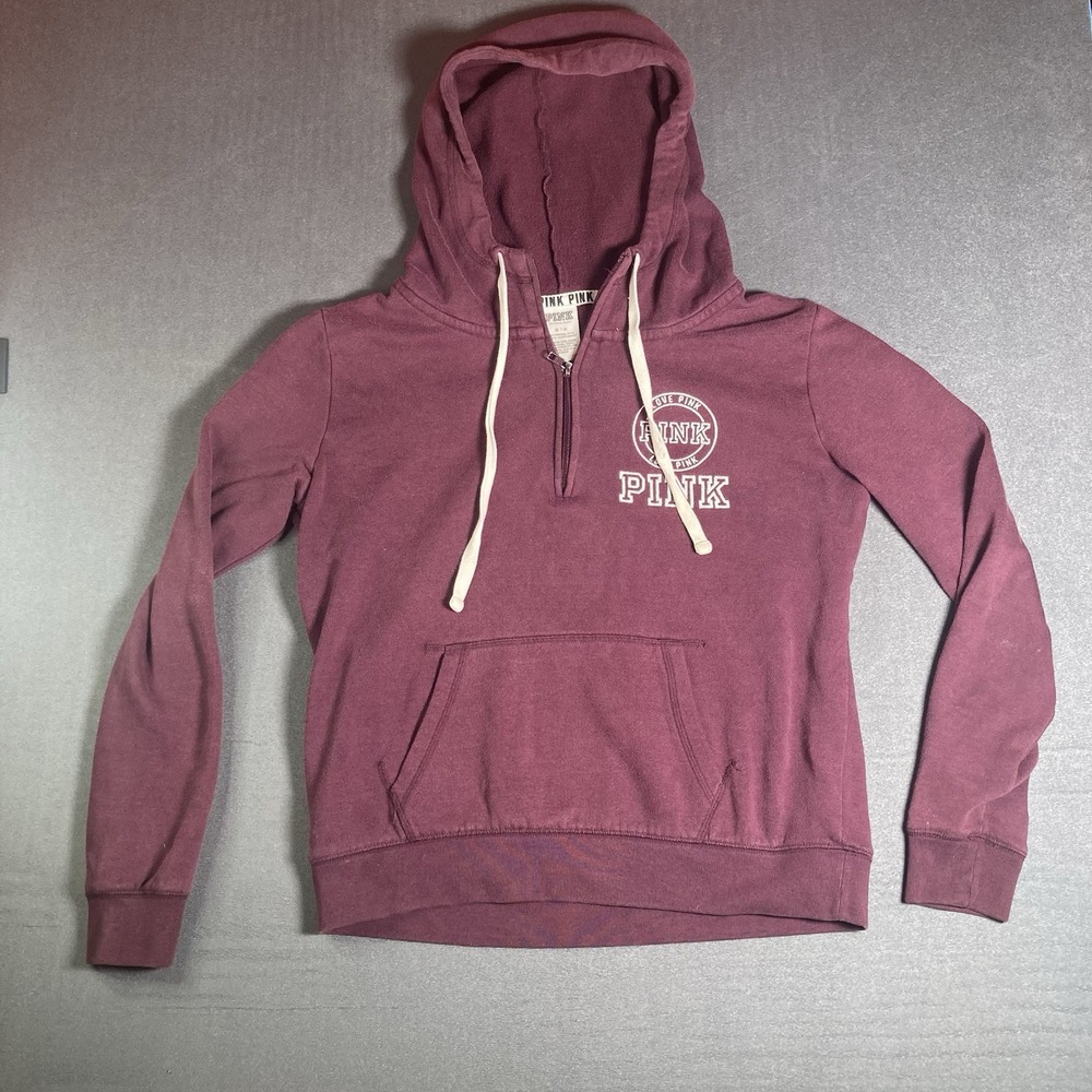 Victoria Secret PINK hoodie womens size M Love Pink